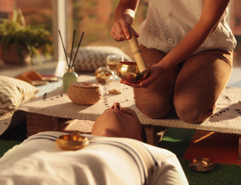 Entspannung mit Klangschalen